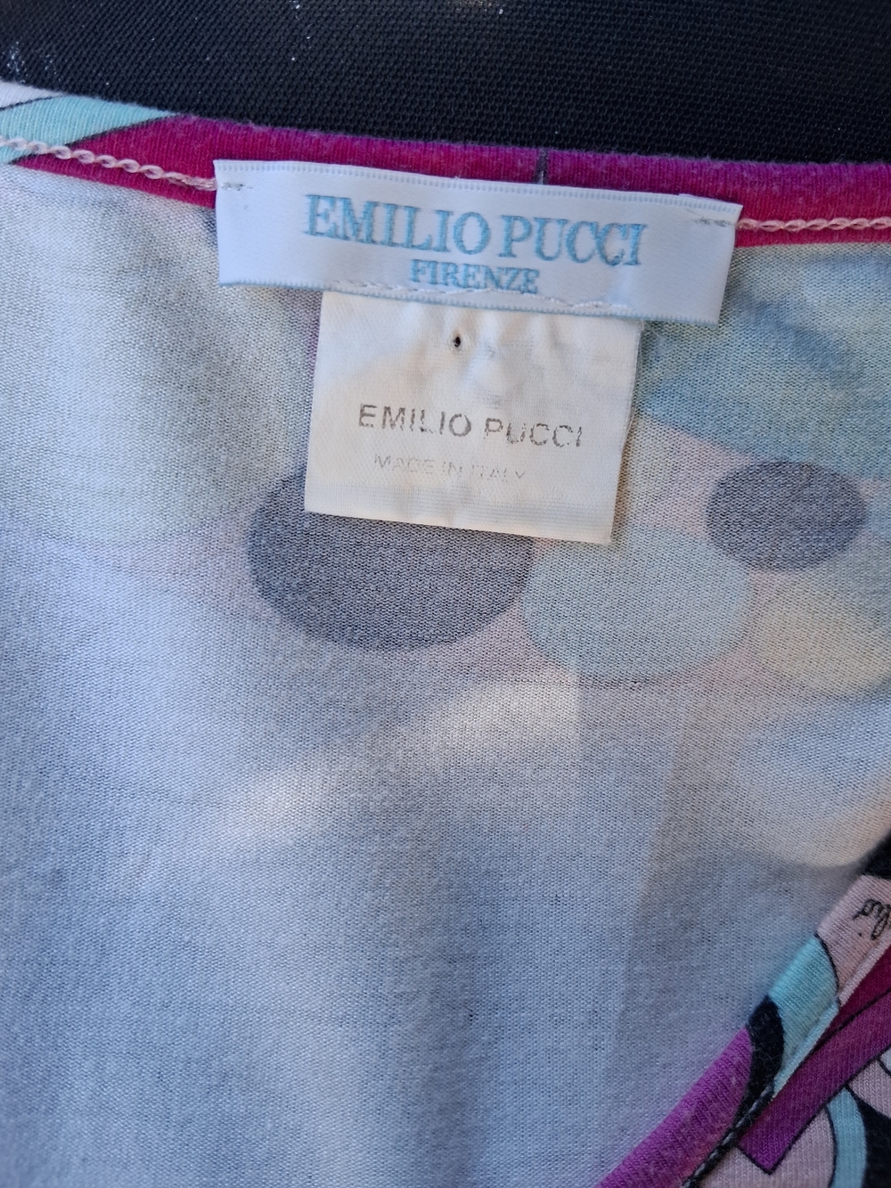 Emilio Pucci V Neck T Shirt